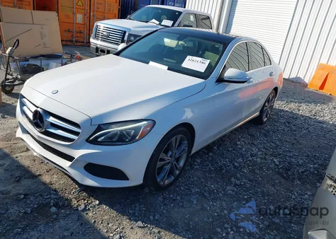 2015 Mercedes-Benz C 300 4Matic/Luxury 4Matic/Sport 4Matic from USA, damaged, VIN 55SWF4KB9FU039001